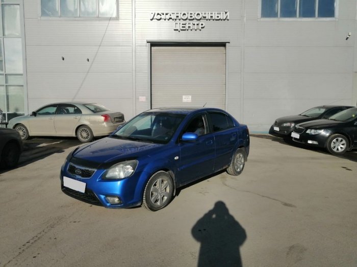 Установка ГБО на Kia Rio 2010 г., ГБО 4 поколения, пропан EuropeGas (Польша), двигатель 1,4 л. 4 цилиндра